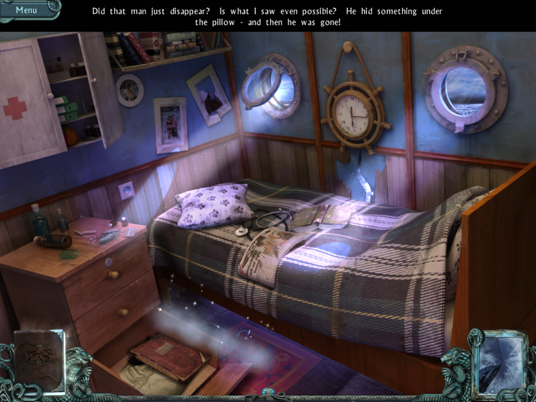 Twisted Lands: Shadow Town (Windows) screenshot: Cabin