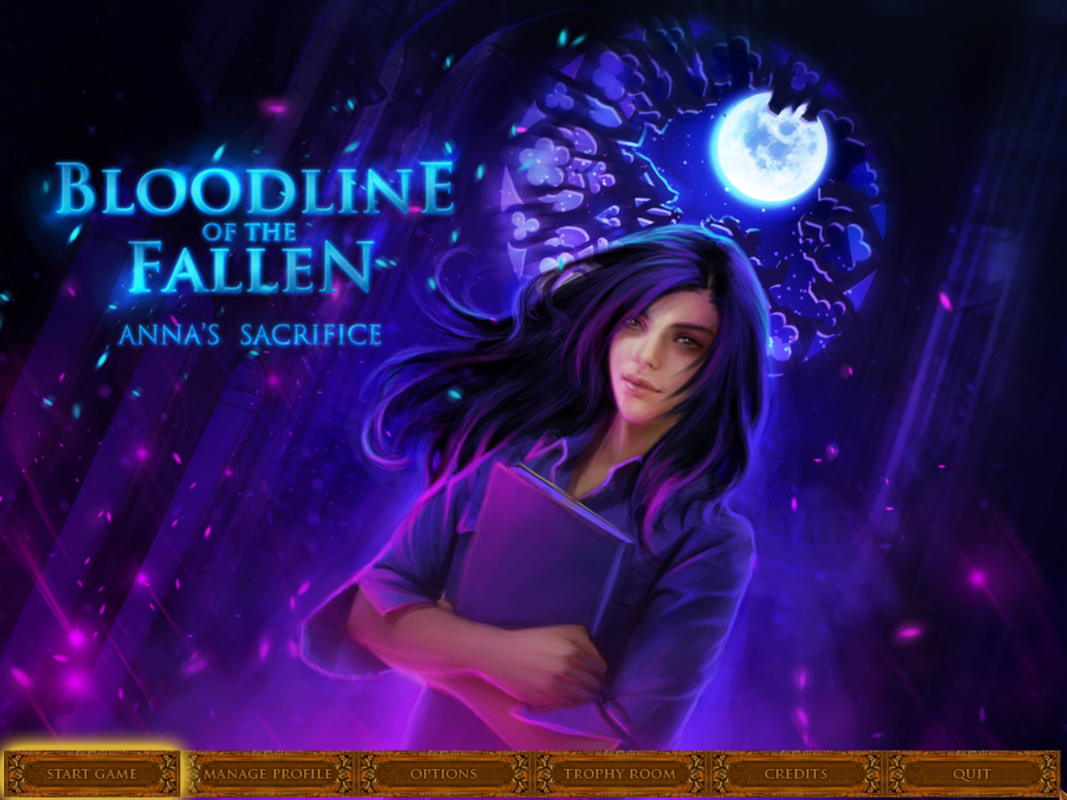 Bloodline of the Fallen: Anna's Sacrifice (Windows) screenshot: Main menu