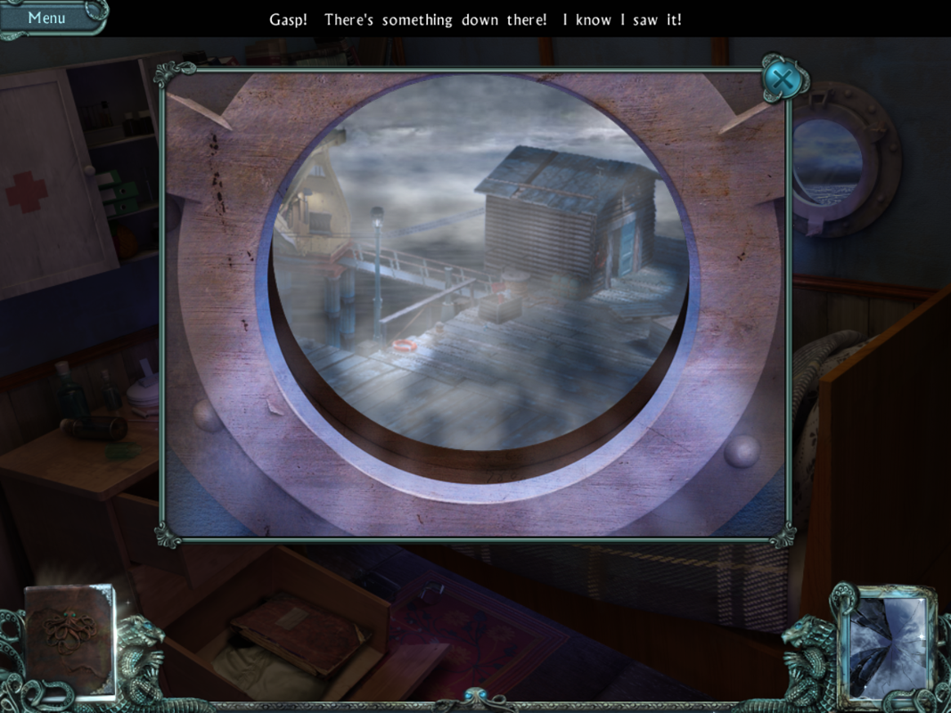 Twisted Lands: Shadow Town (Windows) screenshot: Porthole