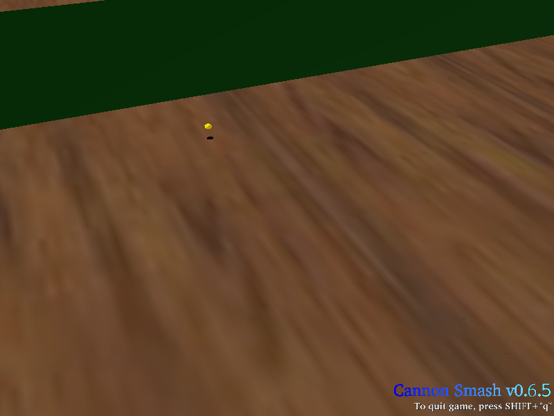 Cannon Smash (Windows) screenshot: Ball out