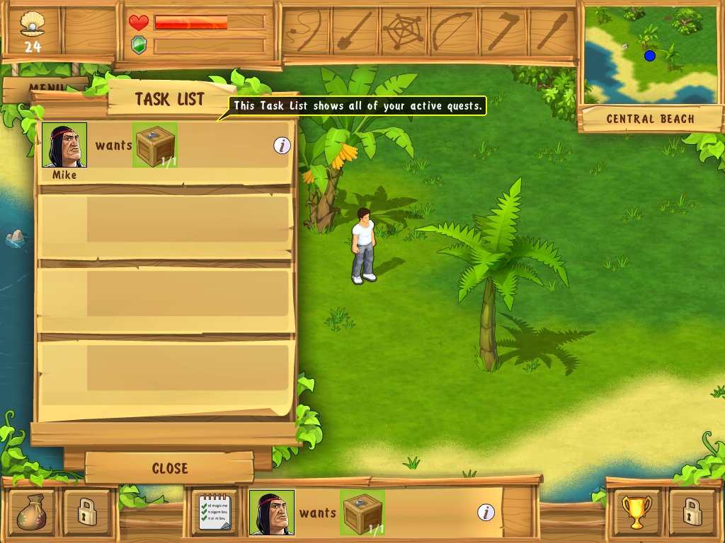 Screenshot of The Island: Castaway (Windows, 2010) - MobyGames