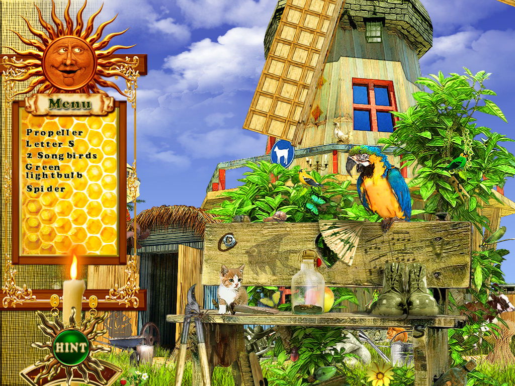 Zuzu & Pirates (Windows) screenshot: Windmill