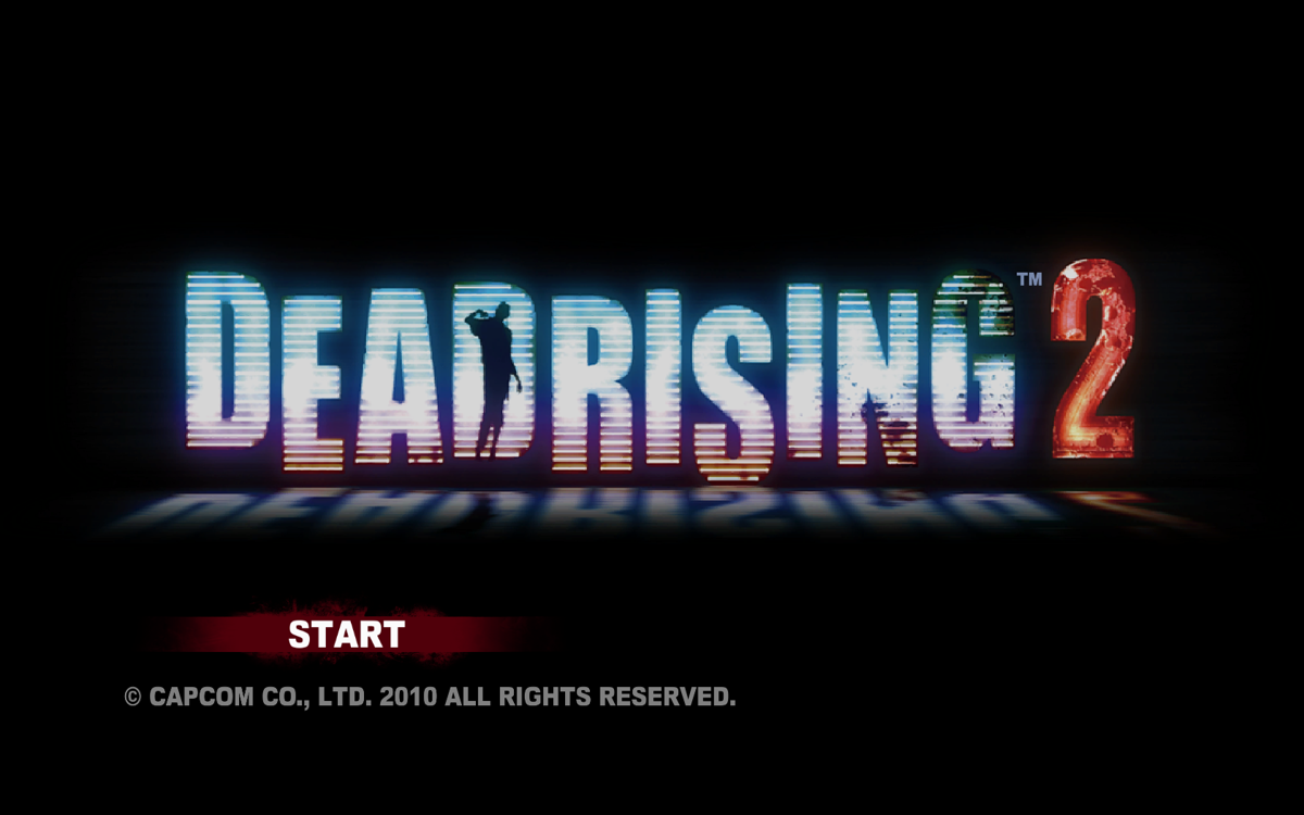 Dead Rising 2 (Windows) screenshot: Title Screen