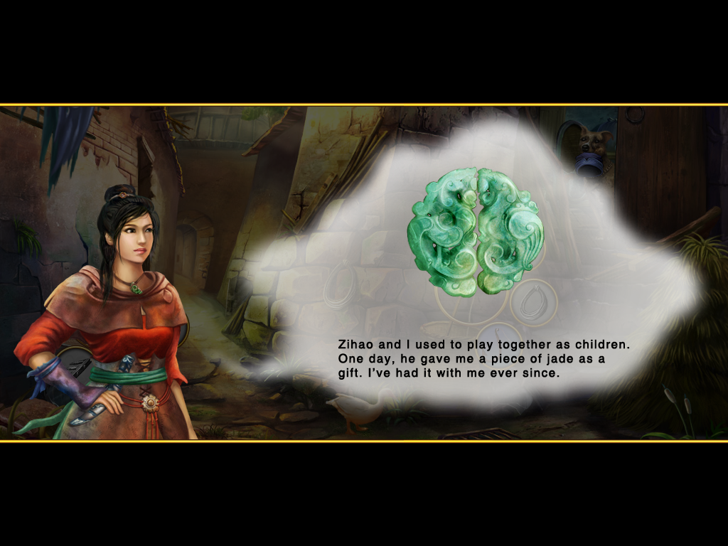 Shaolin Mystery: Tale of the Jade Dragon Staff (Windows) screenshot: Jade medallion