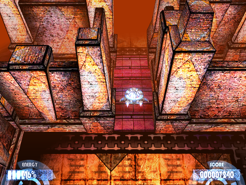 ArkLight (Windows) screenshot: Narrow passage