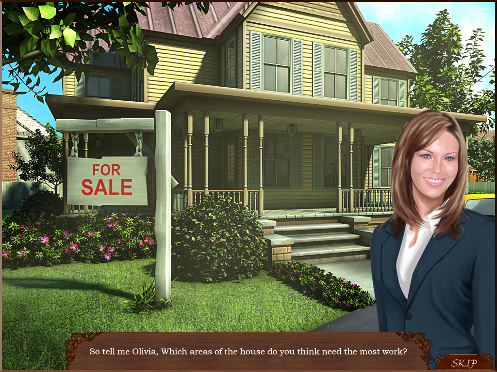 Renovate & Relocate: Boston (Windows) screenshot: Kim, Olivia's friend