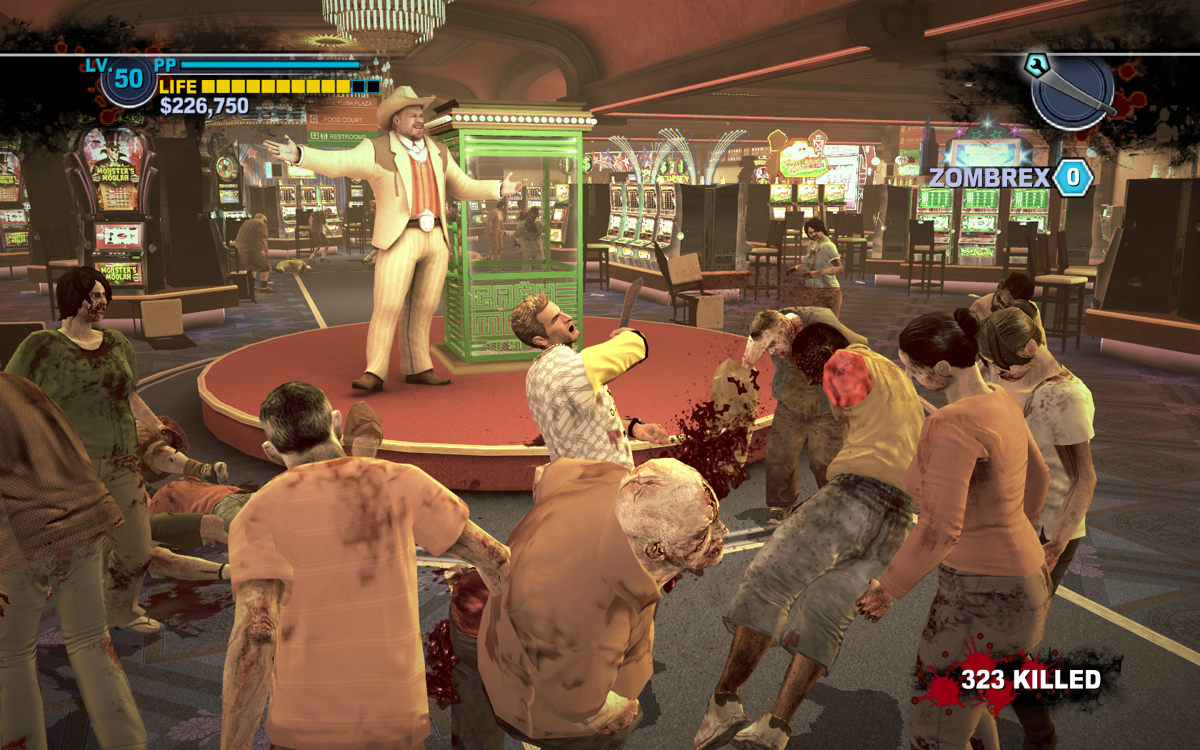Dead Rising 2 (Windows) screenshot: This game takes place mostly in casinos,...