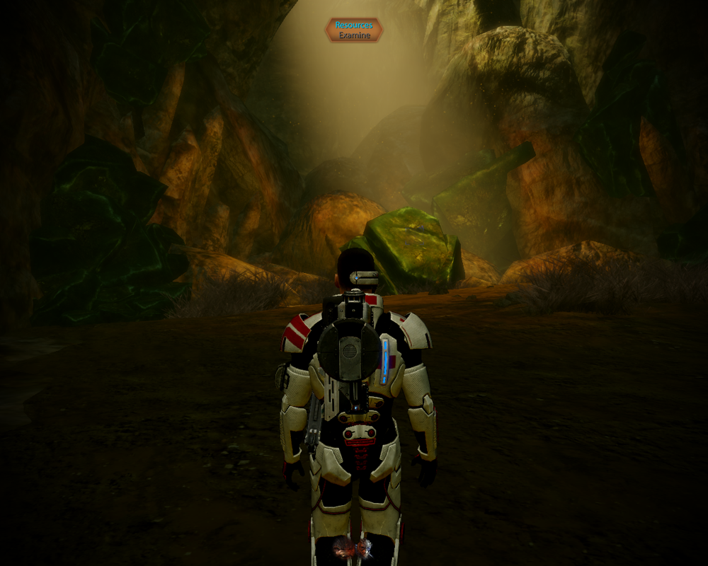 Mass Effect 2: Firewalker Pack (Windows) screenshot: I've found minerals!