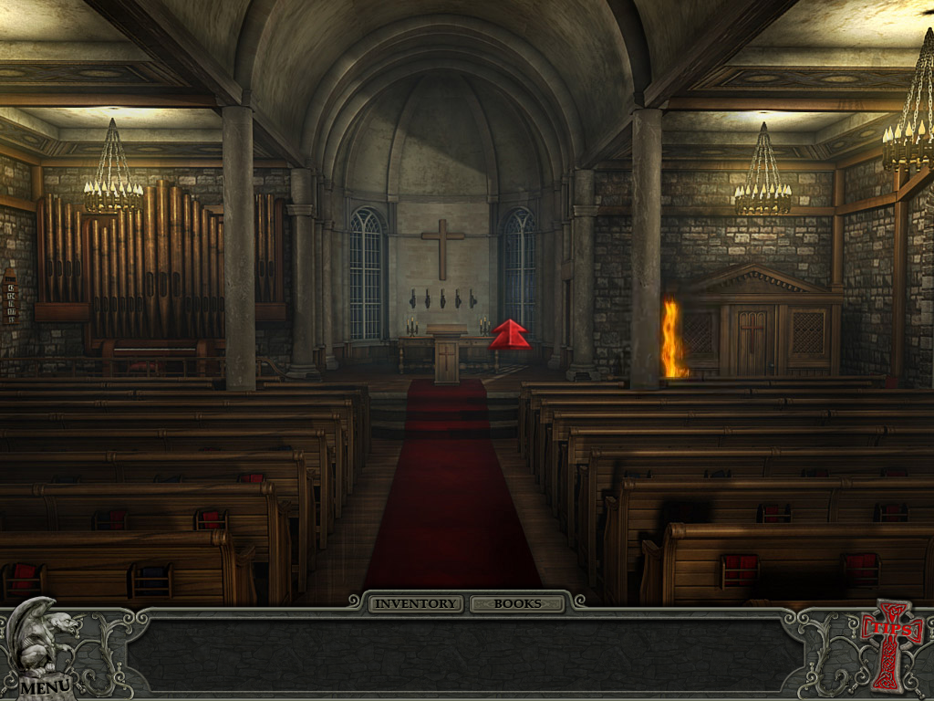 Hidden Mysteries: Vampire Secrets (Windows) screenshot: Church altar