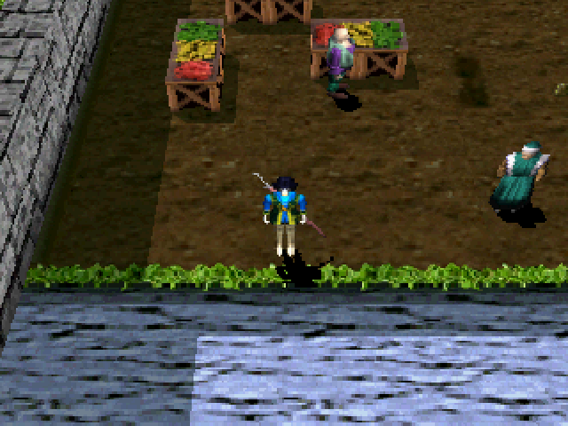 Airs Adventure (SEGA Saturn) screenshot: Fruits. That's the thing, dude