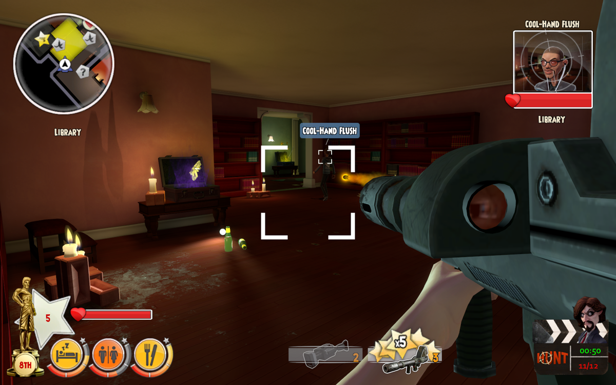 Bloody Good Time (Windows) screenshot: When violence isn't enough - use more violence!