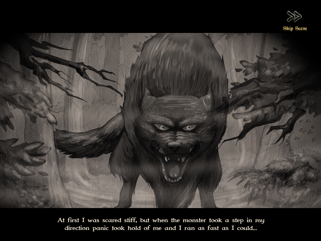 Immortal Lovers (Windows) screenshot: Wolf