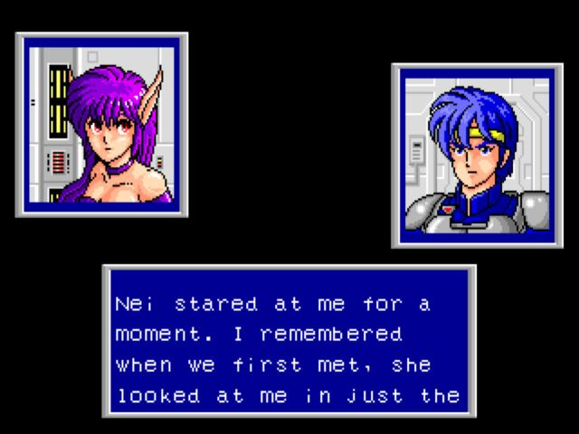 Sega Ages 2500: Vol.32 - Phantasy Star: Complete Collection (PlayStation 2) screenshot: PS II: meeting Nei