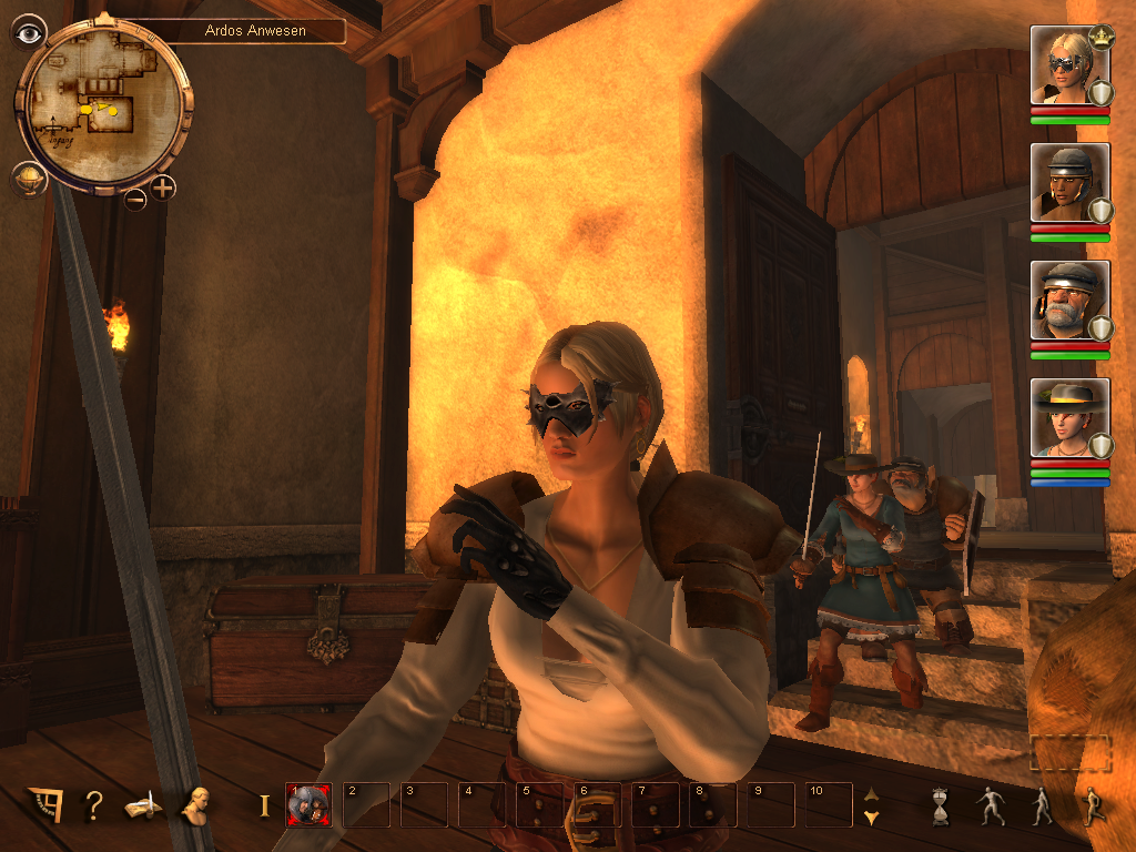 Das Schwarze Auge: Drakensang (Gold Edition) (Windows) screenshot: The new item "Mask of the Master"