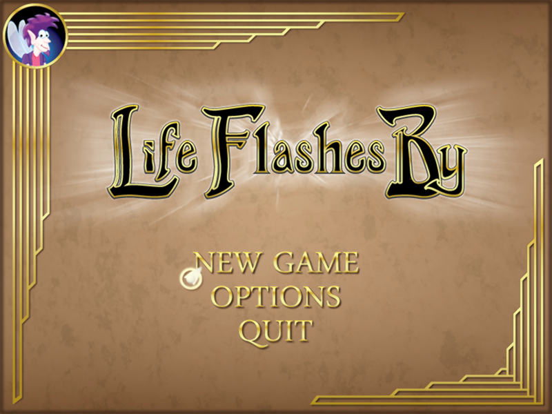 Life Flashes By (Macintosh) screenshot: Main menu