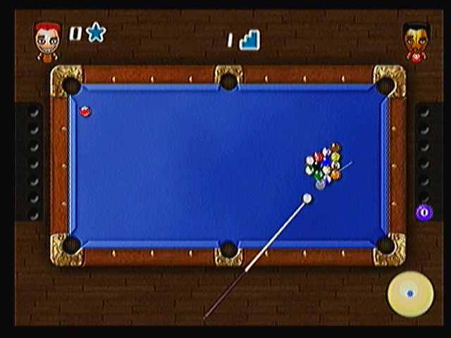 Zeebo Family Pack (Zeebo) screenshot: The 8ball game.