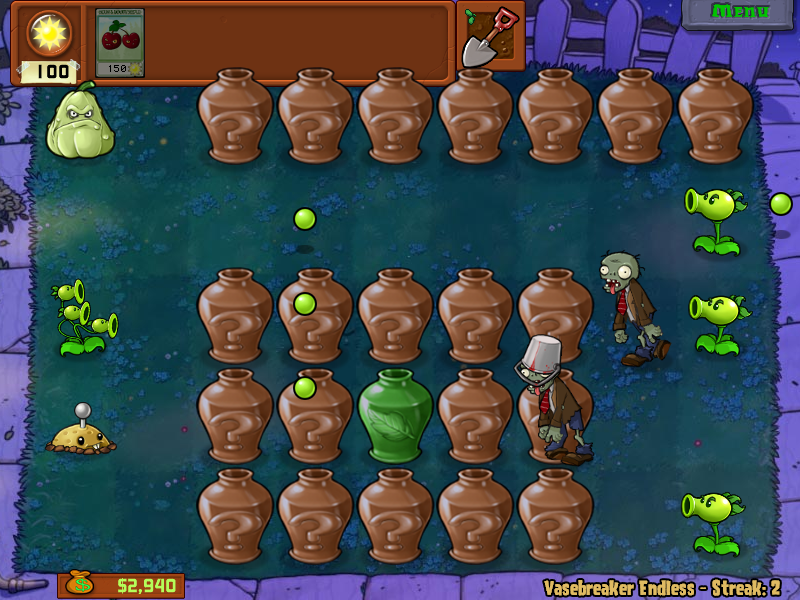 Screenshot of Plants vs. Zombies (Windows, 2009) - MobyGames