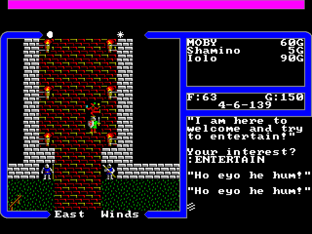 Screenshot of Ultima V: Warriors of Destiny (FM Towns, 1988) - MobyGames