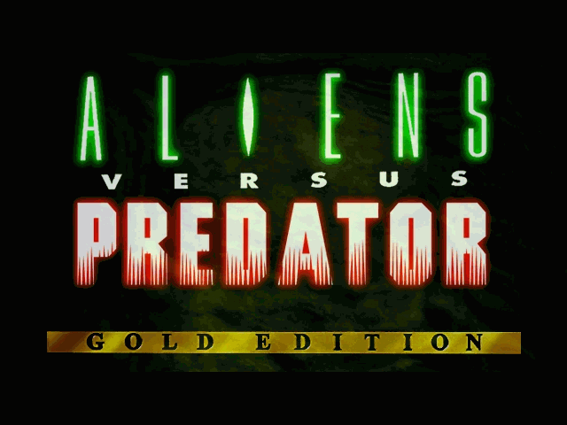 Aliens Versus Predator: Gold Edition (Windows) screenshot: First title screen