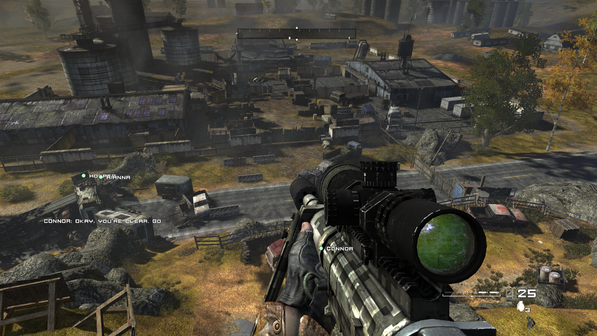 Homefront (Windows) screenshot: Wow, now that's real sniping!