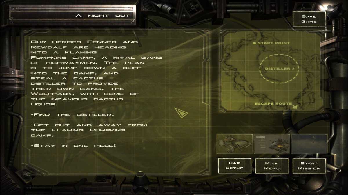 Bandits: Phoenix Rising (Windows) screenshot: Briefing before the mission.