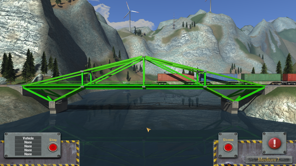 Screenshot of Bridge! The Construction Game (Windows, 2011) - MobyGames