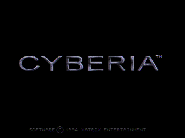 Cyberia (SEGA Saturn) screenshot: Title