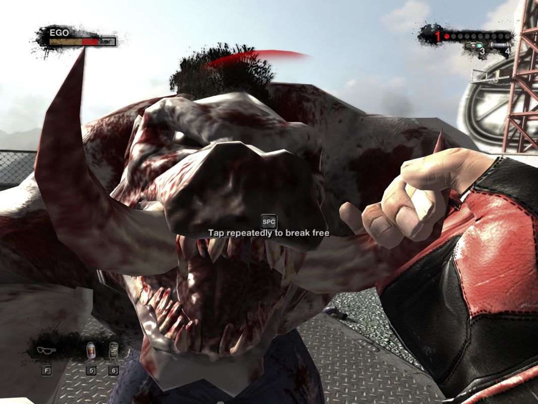 Duke Nukem Forever (Windows) screenshot: QTE combat