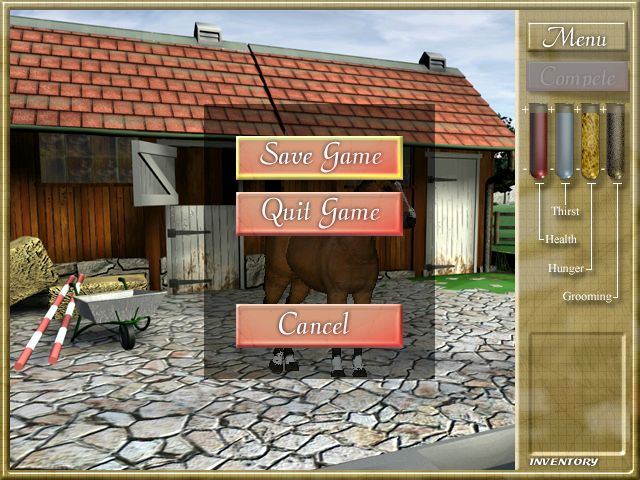Mary King's Riding Star (Windows) screenshot: The Championship Season menu options