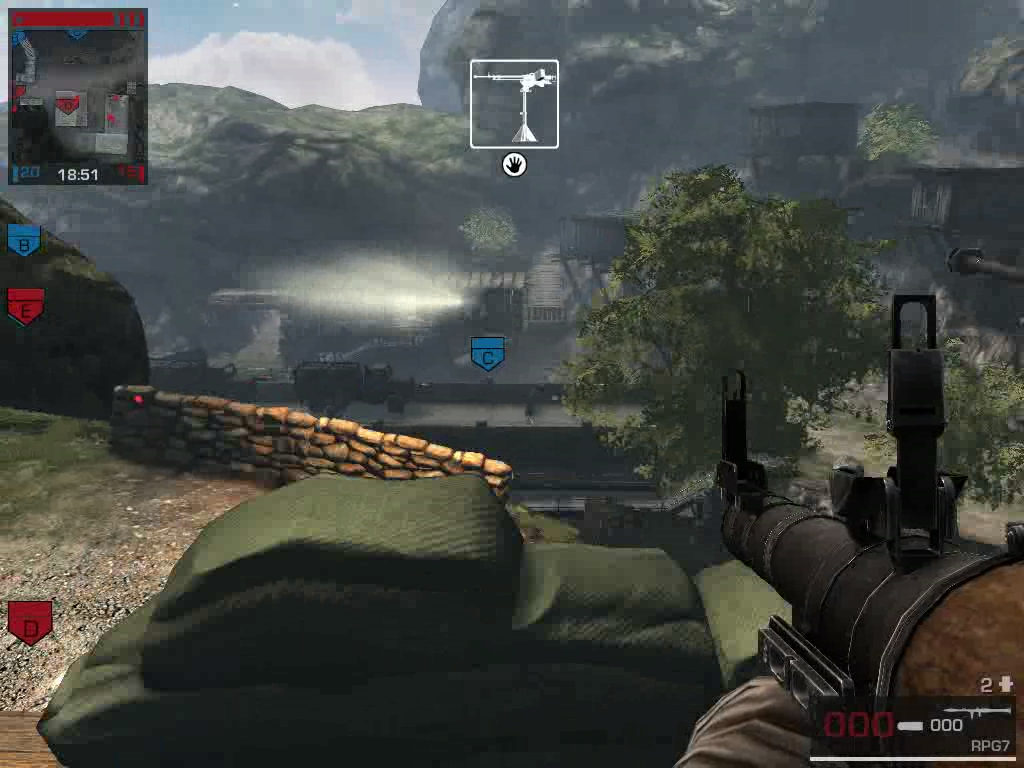 Breach (Windows) screenshot: RPG shot to remove some house cover