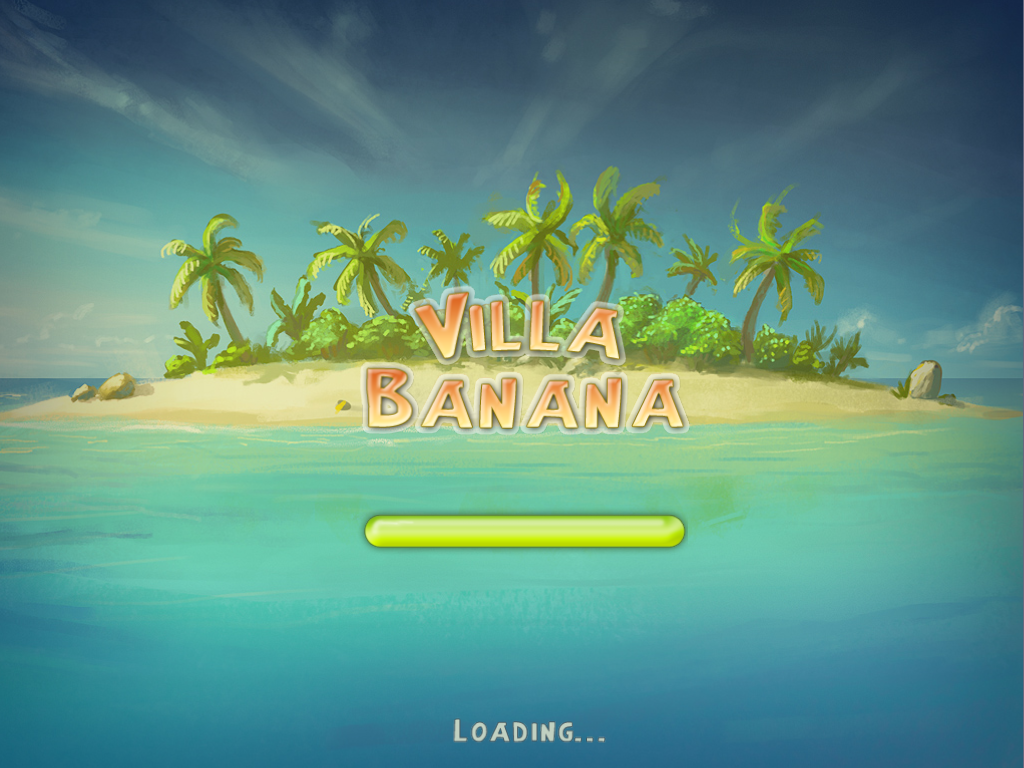 Villa Banana (Windows) screenshot: Loading screen
