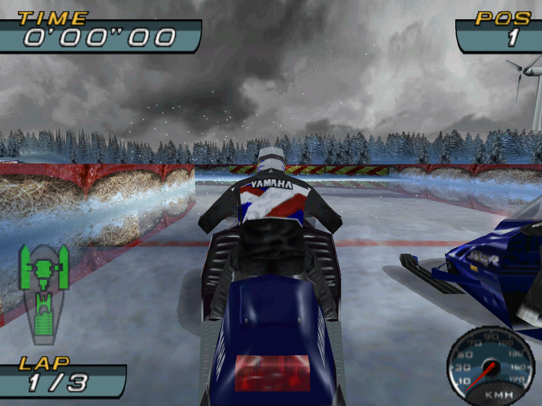 Screenshot of Sno-Cross Championship Racing (Windows, 2000) - MobyGames