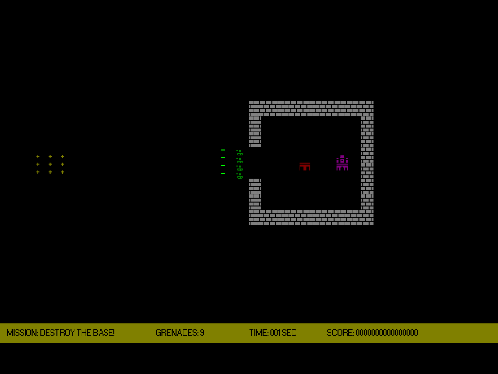 Xoldiers (Windows) screenshot: Simple beginnings