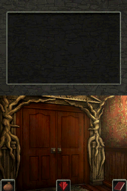 Hidden Mysteries: Vampire Secrets (Nintendo DS) screenshot: A door I can't get through
