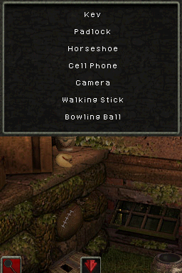 Hidden Mysteries: Vampire Secrets (Nintendo DS) screenshot: Need to find these items
