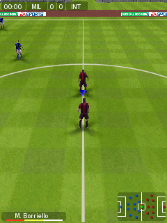 FIFA 09 (Symbian) screenshot: Kick off