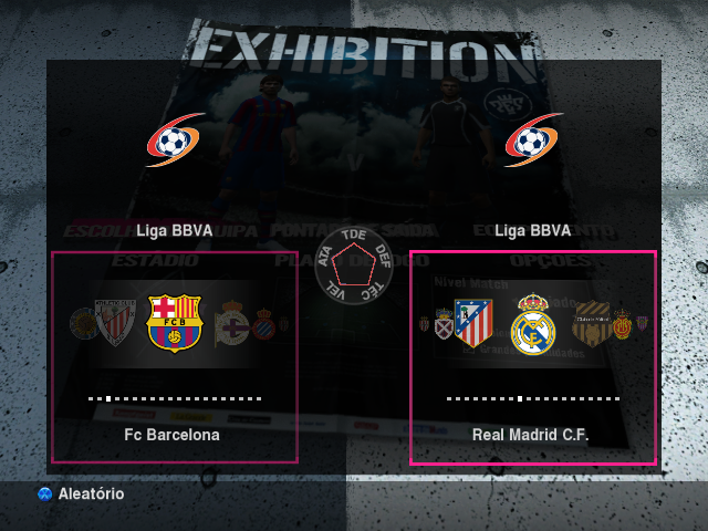 PES 2010: Pro Evolution Soccer (Windows) screenshot: Friendly Team Selection
