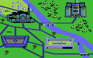 Santa Paravia and Fiumaccio (Commodore 64) screenshot: My realm after spending lots of money