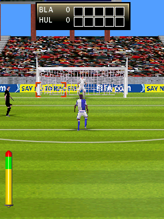 FIFA 09 (Symbian) screenshot: Penalty shootout