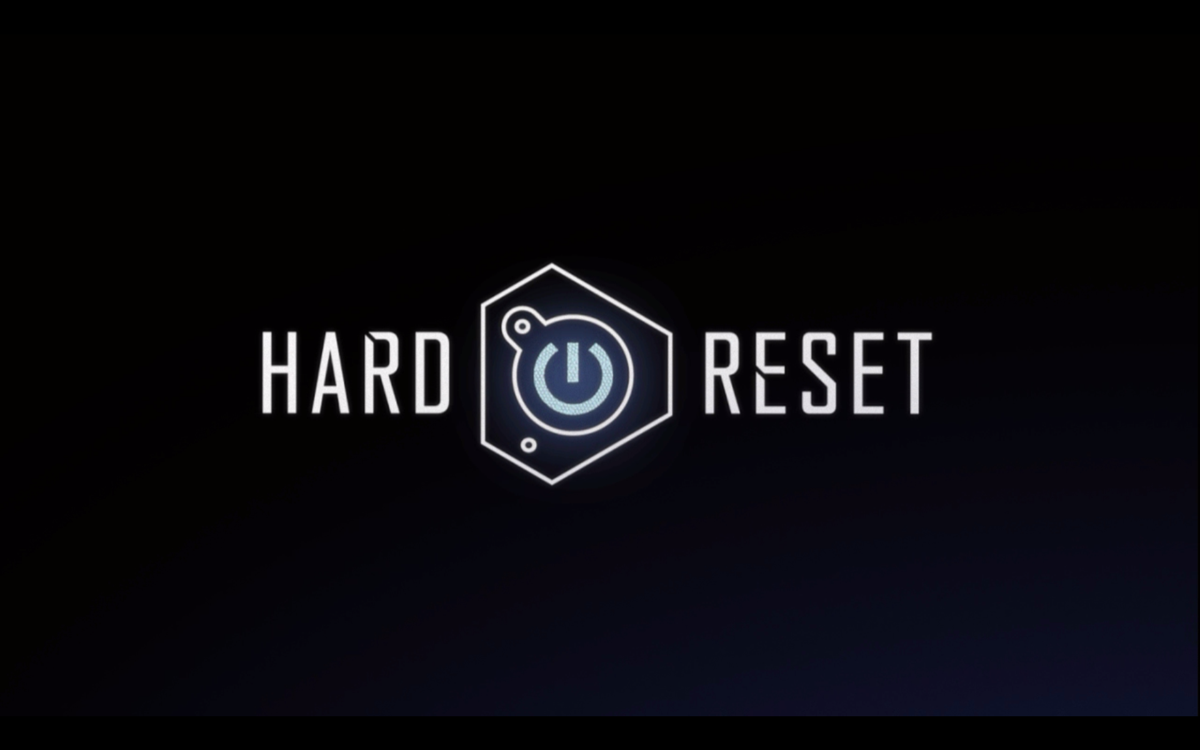 Hard Reset (Windows) screenshot: Title shown in intro