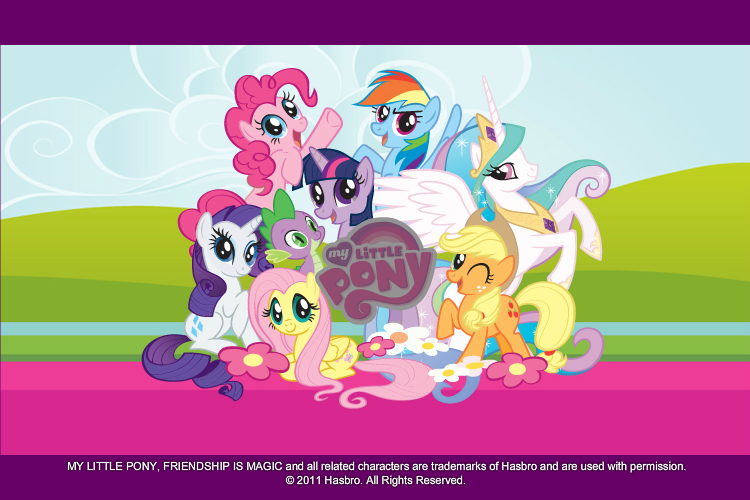My Little Pony: Friendship is Magic - Discover the Differences (Browser) screenshot: Loading screen