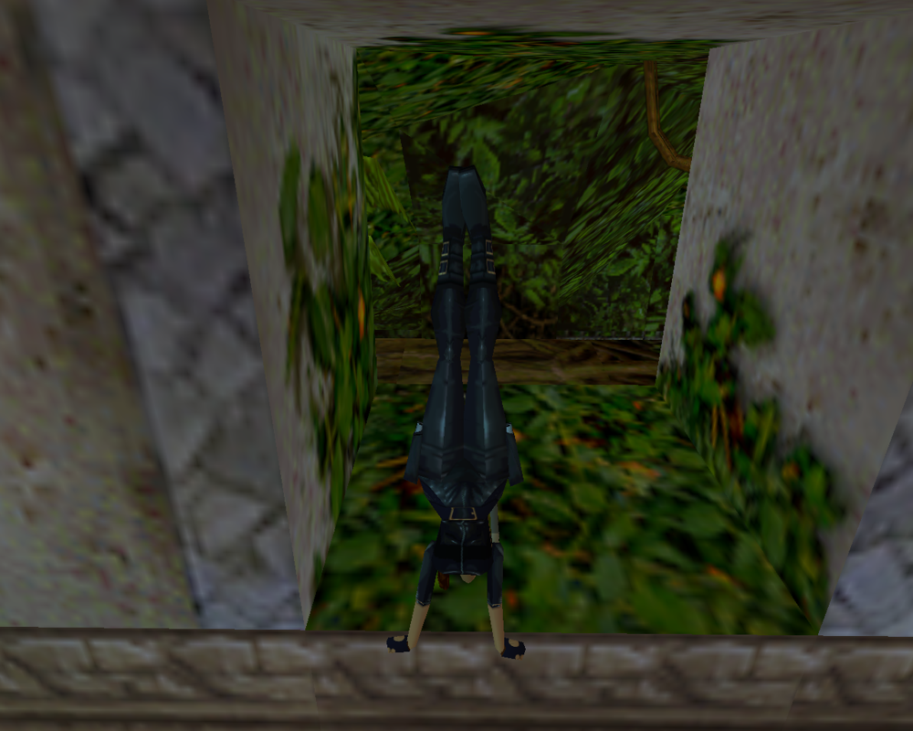 Tomb Raider: The Lost Artifact (Windows) screenshot: That's the way we like you, Lara