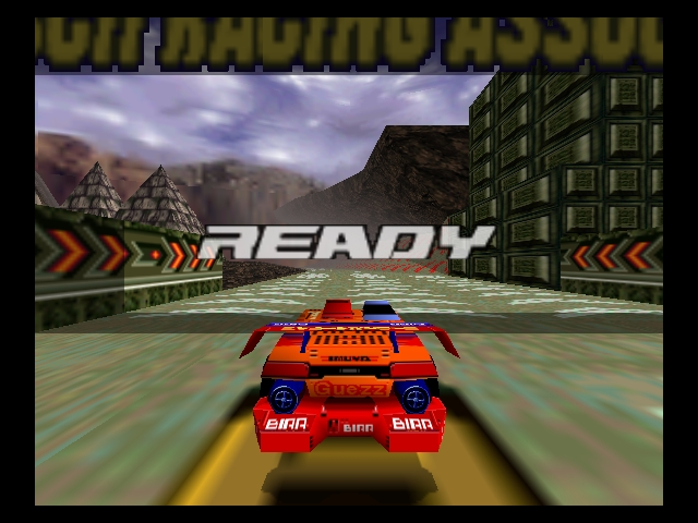 AeroGauge (Nintendo 64) screenshot: Ready...