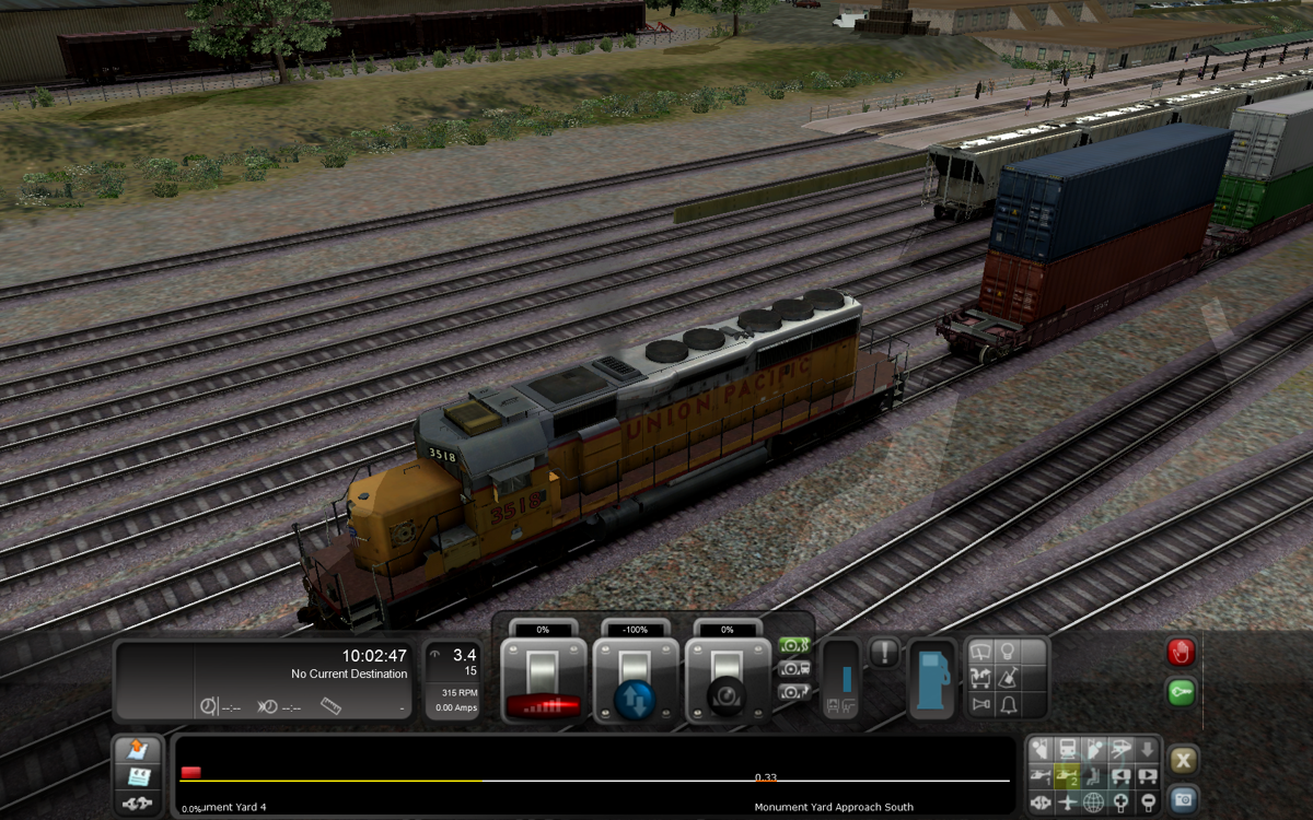 RailWorks 2: Train Simulator (Windows) screenshot: About to pick up some cargo