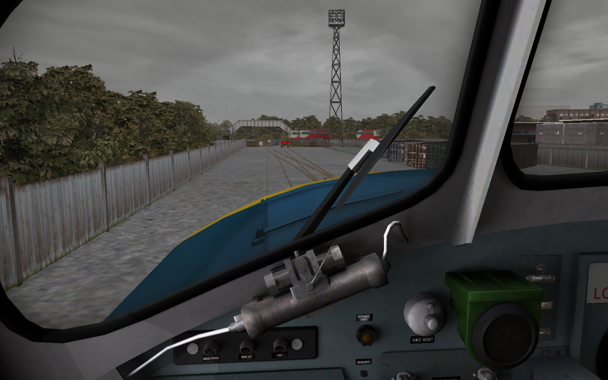 RailWorks 2: Train Simulator (Windows) screenshot: Inside the UK Class 37