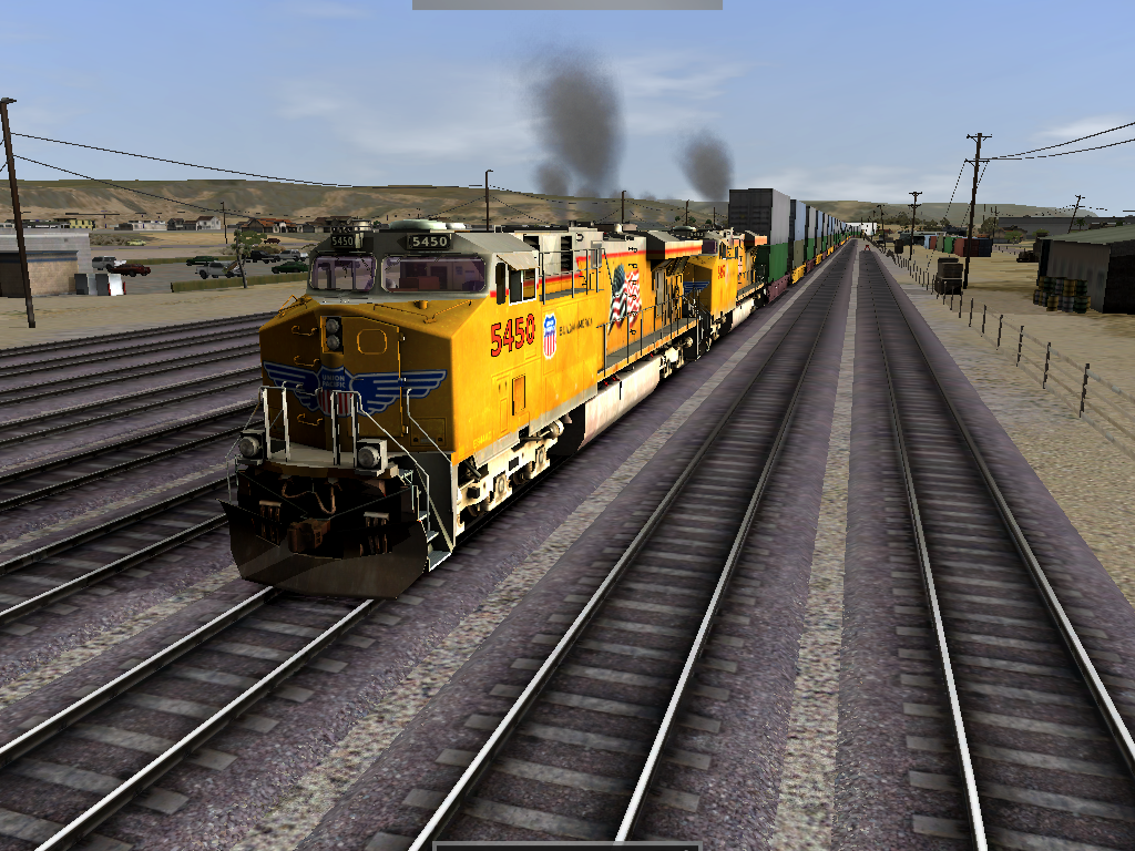 RailWorks (Windows) screenshot: The EMD ES44-AC