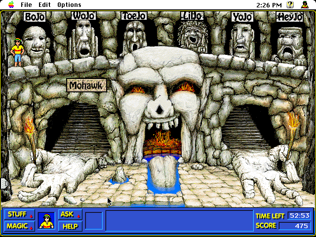 Screenshot Of Mutant Beach (macintosh, 1991) - Mobygames