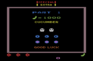 Lady Bug (Atari 2600) screenshot: Introduction to Part 1