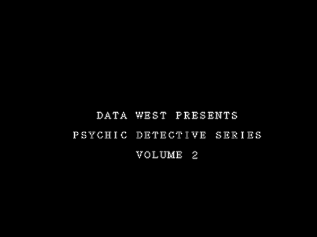 Psychic Detective Series Vol.2: Memories (FM Towns) screenshot: Title: part I...