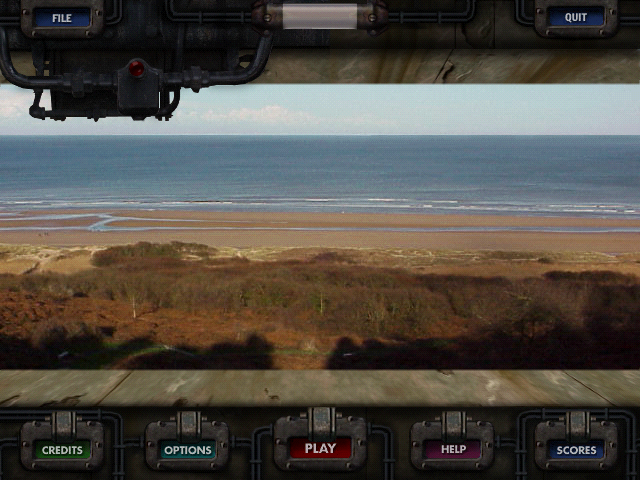 Beach Head 2000 (Windows) screenshot: Main menu